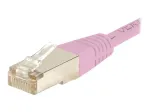 EXERTIS CONNECT CAT.6 S/FTP PiMF komutacinis kabelis, rausvas, 20 m 854487