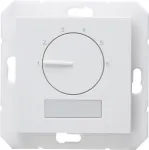 HEINRICH KOPP HK07 Basic elektroninis patalpų termostatas, 230V, 50Hz, 0&deg;C&ndash;40&deg;C, IP20, Pure White 296529003