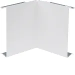 HAGER BRS0802I9016 vidinio kampo dangtelis, plieno skarda, eismo baltos spalvos RAL 9016, 80x20 mm BR kanalui
