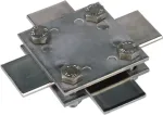 DEHN KS FL30 V4A nerūdijančio plieno plok&scaron;čiojo laido spaustukas 30x4 mm 318233