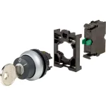 Eaton M22-WS-K10-BVP rakto jungiklio aktuatorius, priekinis žiedas i&scaron; plastiko, juodas 110921