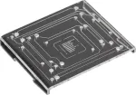 Raspberry Pi DIN bėgio akrilinis tvirtinimo laikiklis, skirtas Raspberry Pi A, B, B+, Arduino, Banana Pi, Cubieboard, pcDuino RB-DIN RAIL