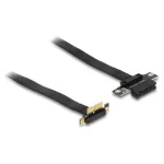 Delock PCI Express x1 prailginimo plok&scaron;tė su 90&deg; kampu ir 60 cm kabeliu