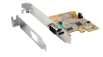 EXSYS EX-44081 PCIe 1 prievado RS-232 serijinė plok&scaron;tė, ASIX AX99100, žemo profilio