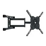 Vivanco Full-Motion TV sieninis laikiklis 32-65 colių ekranams iki 45 kg, VESA 200x200&ndash;600x400, juodas VVTVFMOR65INCH45KG