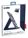 SBS Book Pro Folio dėklas iPad Air 11 inch 2024 / 10.9 inch 2022 ir 2020 - mėlynas TABKPROIPAIR10924B