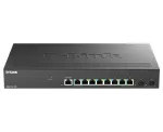 D-Link DMS-1250-10S/E valdomas tinklo jungiklis 2.5G Ethernet (100/1000/2500) juodas