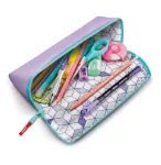 Maped XXL Classic Pastel Sweet Purple trikampis penalas su itin plačiu atidarymu ir dvipusiu dizainu 931910