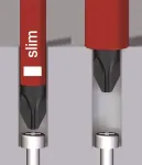 Wiha VDE PlusMinus atsuktuvas SoftFinish electric slimFix 3281 SL/PH 1, 80 mm (35502)
