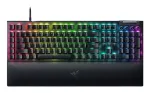 Razer BlackWidow V4 Mechanin? klaviat?ra žaidimams, Green Switch, US i&scaron;d?stymas, su laidu, Juodas