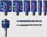 Bosch 2 608 900 445 Expert Tough Material skylmačių rinkinys, 9 vnt., su Power Change Plus adapteriu