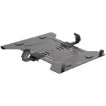 StarTech.com VESA ne&scaron;iojamojo kompiuterio padėklas &ndash; reguliuojamas monitoriaus rankenos laikiklis ne&scaron;iojamiesiems (4,5 kg) &ndash; 75x75 ir 100x100 VESA tvirtinimo angos &ndash; ventiliuojamas &ndash; monitoriaus stovams / laikikliams