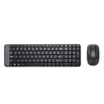 Logitech Wireless Combo MK220 &ndash; belaidis klaviatūros ir pelės rinkinys, 2.4 GHz, itali&scaron;kas i&scaron;dėstymas, tamsiai pilka (920-003721)