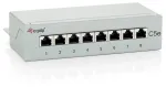 Equip 8-Port Cat.5e Desktop Patch Panel, &scaron;viesiai pilka, RJ-45, auksas, Cat5e, pilka, ANSI/TIA/EIA 568, -40 - 80 &deg;C