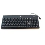 HP 724720-051 klaviatūra Office USB AZERTY prancūzi&scaron;ka juoda