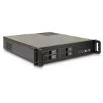 Stovo korpusas Inter-Tech 2U-2504 Juodas 480x527x89mm 60mm ventiliatoriai