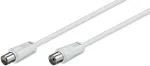 Koaksialinis kabelis Microconnect COAX015W RCA 1,5 m baltas