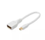 Microconnect MDPDP DisplayPort kabelis 0,15 m Mini DisplayPort Baltas