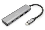 DIGITUS USB-C 4 prievadų HUB 2x USB-A + 2x USB-C Gen2 DA-70245