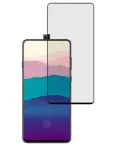 Grūdinto stiklo ekrano apsauga Tellur Samsung Galaxy A90 2.5D pilna klijų juoda