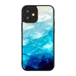 iKins apsauginis dėklas Apple iPhone 12 mini &mdash; mėlynas ežeras su juodais akcentais