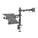 Sieninis laikiklis monitoriui SBOX LCD-LM01-2, 13&ndash;27 colių, 12 kg, VESA 100x100