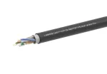 Tinklo kabelis Lanview LVN-CAT6PE-2FUTP RJ45 CAT6 305 m juodas