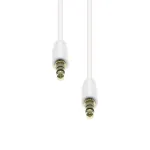 Prailginimo laidas ProXtend 3-pin Slim M3S-05W, baltas, 5 m