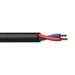 Audio kabelis garsiakalbiams PROCAB PLS215/1 100 m juodas varis AWG 16