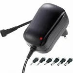 S-Impuls Universalus maitinimo &scaron;altinis su 6 adapteriais 3-12V 12W