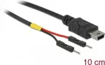 Delock 85412 USB maitinimo kabelis, Mini-USB B &ndash; 2x kai&scaron;čių jungtis, 0,1 m