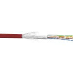 InLine Patch kabelis SF/UTP Cat.5e AWG26 CCA PVC raudonas 100 m