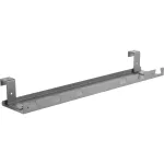 Kabelių vedimo lentyna po stalu InLine 131&times;590&times;74 mm pilka