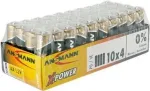 AA baterija ANSMANN 5015681-888 1,5V pakuotė po 40 vnt. &ndash; &scaron;arminiai elementai