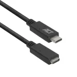 ACT USB 3.0 ilginimo laidas USB-C 2 m 5 Gbit/s juodas