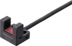 Fotoelektrinis &scaron;akutės tipo jutiklis Panasonic PM-L25-P, 5&ndash;24 V nuolatinė srovė, &scaron;viesos arba tamsos režimas