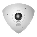 IP vaizdo stebėjimo kamera Hikvision DS-2CD6W65G1-IVS 6MP 180&deg; žuvies akis