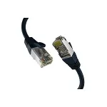 EFB-Elektronik CAT8.1 juodas 3m RJ45 jungiamasis kabelis S/FTP PIMF LSZH 2000MHz 40Gb tinklo kabelis