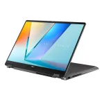 ASUS Vivobook 14 Flip TP3407SA-DS74T ne&scaron;iojamas kompiuteris hibridas (2-in-1) 35,6 cm (14 colių) jutiklinis WUXGA 16 GB LPDDR5x-SDRAM 1 TB SSD Wi-Fi 7 (802.11be) Windows 11 Home pilka