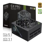 Gamemax maitinimo blokas, 80 PLUS Gold | GX PRO 1050G | 1050 W | Pilnai modulinis