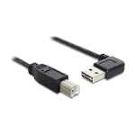 USB kabelis DeLOCK 3 m USB 2.0 A&ndash;B, ki&scaron;tukas/ki&scaron;tukas, juodas