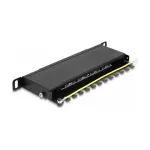 DeLOCK Patch Panel 10 inch 8 prievadų Cat.6A 0,5U juodas