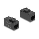 DeLOCK 90638 keystone modulis Flat Black RJ-45