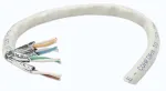 Intellinet Network Bulk Cat6 kabelis, 23 AWG, vientisa viela, 305 m, pilkas, varis, S/FTP, dėžė