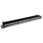 ACT Patchpanel 24 prievadų ekranuotas CAT6A su dangteliu