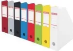 Esselte A4 žurnalų laikiklis, 100 mm, kartonas su PVC plėvele, įvairių spalvų, 10 vnt.