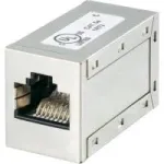 Ethernet RJ45 adapteris Renkforce CAT 5e 1x lizdas 1x RJ45 baltas