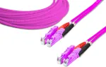 Lightwin auk&scaron;tos kokybės dvipusis LWL &scaron;viesolaidinis &scaron;uolis MM OM4 - LSH - LSH (LDP-50 LSH-LSH 10.0 OM4)