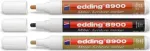Markeris Edding 8900 pluo&scaron;tinis antgalis Ruda 1 vnt