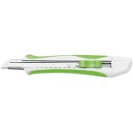 WEDO 78 92109 Profi Cutter Comfortline peilis su 9 mm geležte, 13,7 cm, 2 geležtės, balta/žalia
